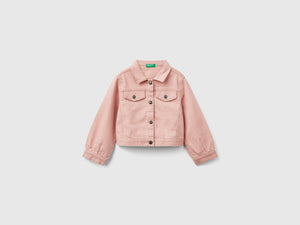 Giacca in cotone stretch colorato