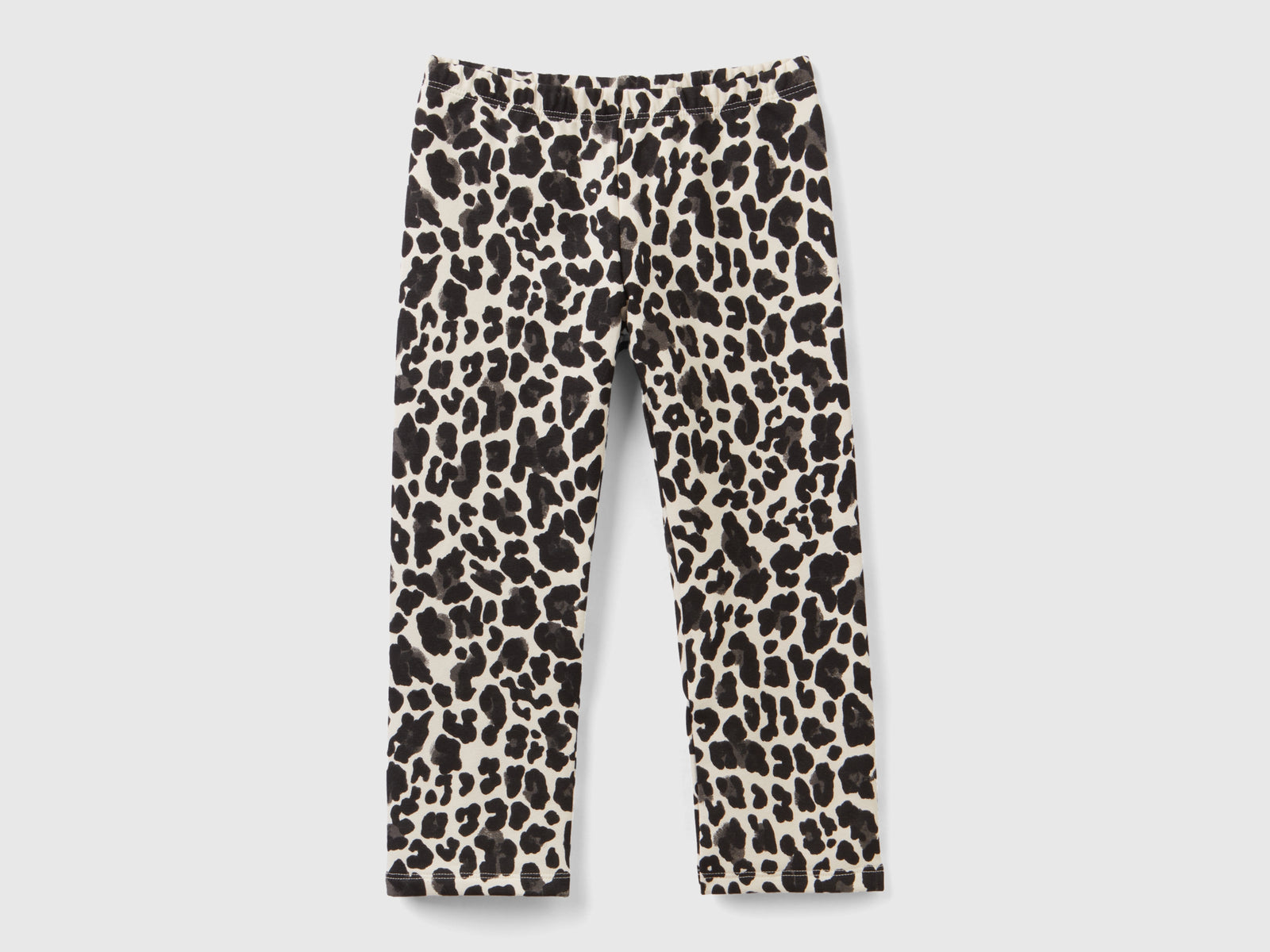 Leggings animalier da bimba multi-color | Benetton Outlet