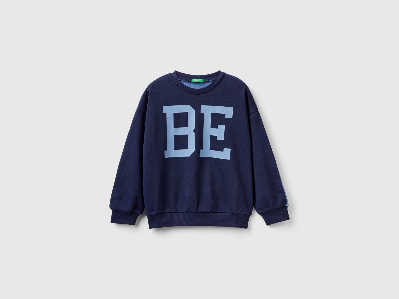 Felpa color block con stampa da bambina multi-color | Benetton Outlet