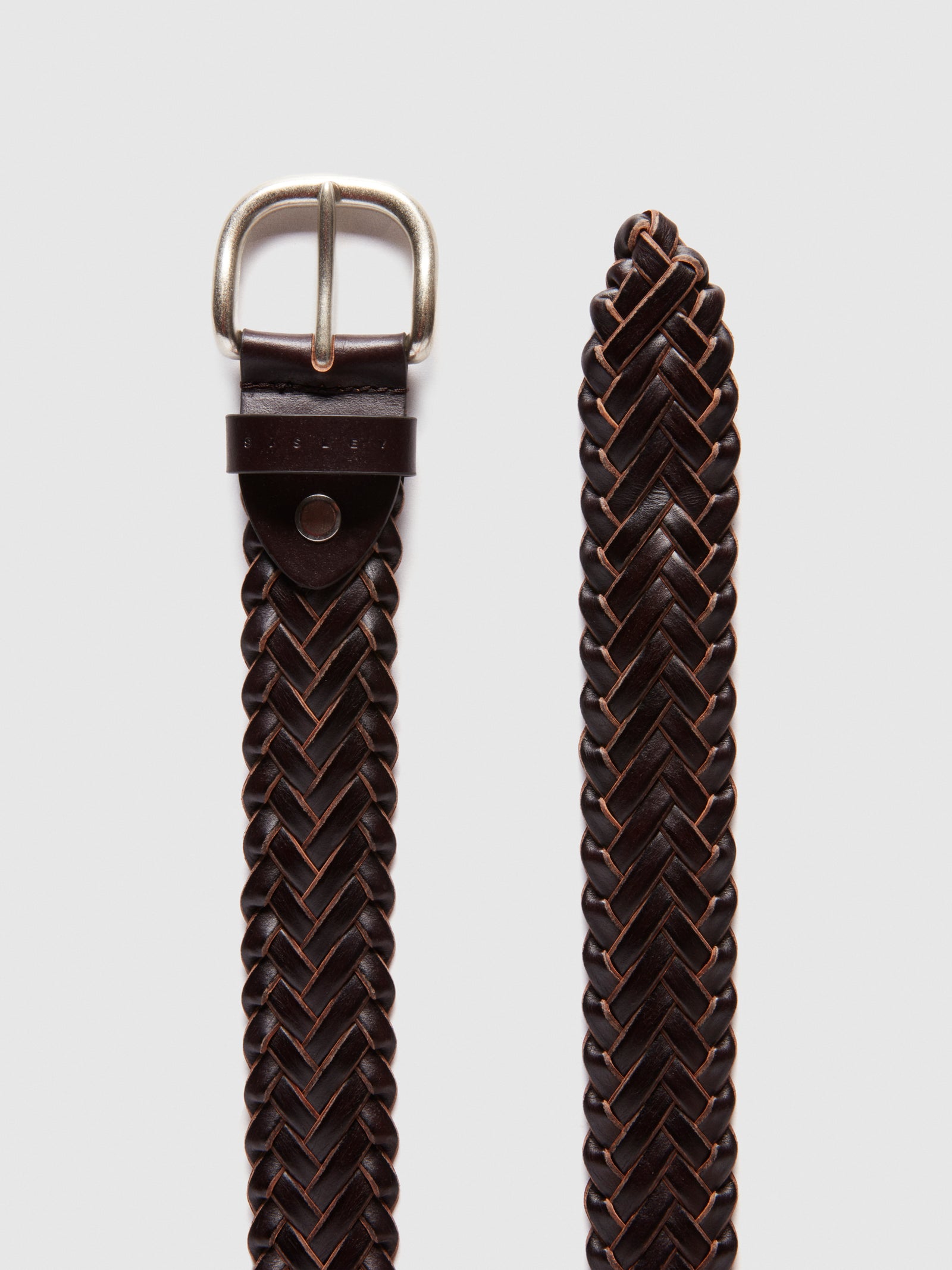Cintura intrecciata da uomo marrone scuro 2 | Sisley Outlet