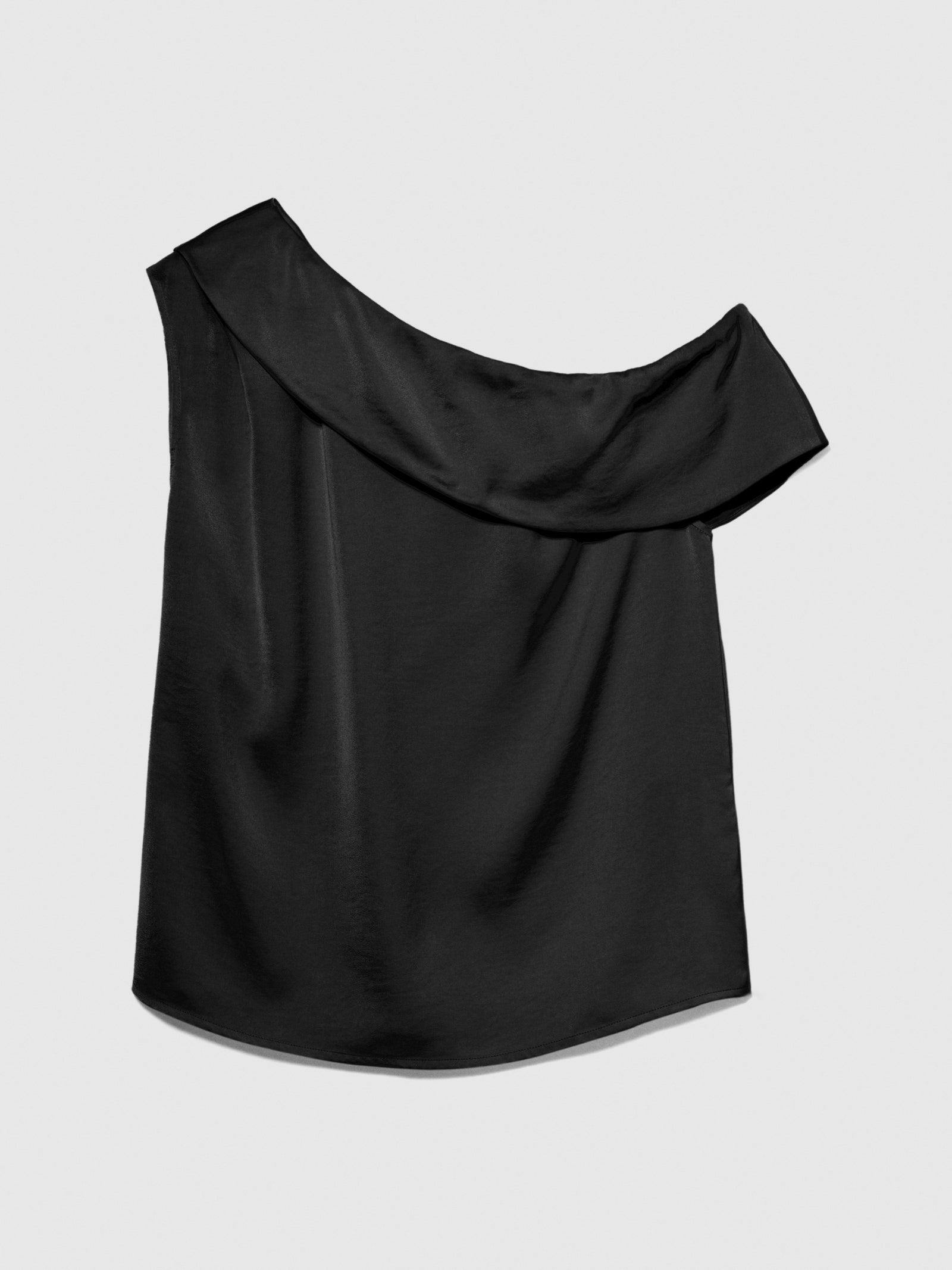 Top monospalla da donna nero | Sisley Outlet
