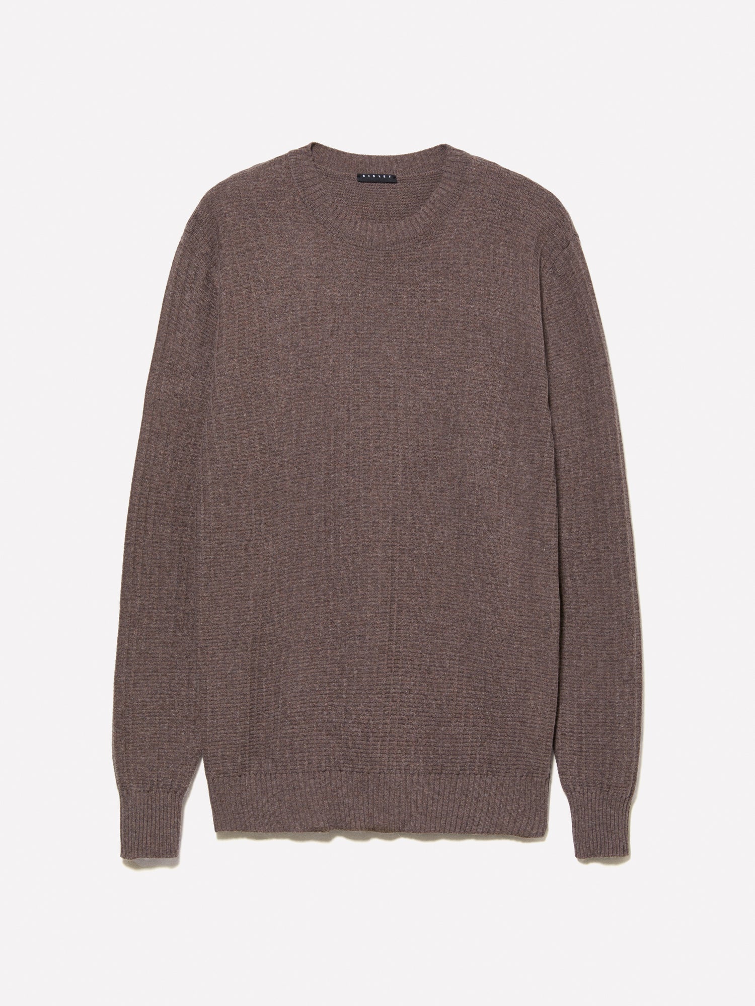 Maglia in punto 3D da uomo marrone | Sisley Outlet