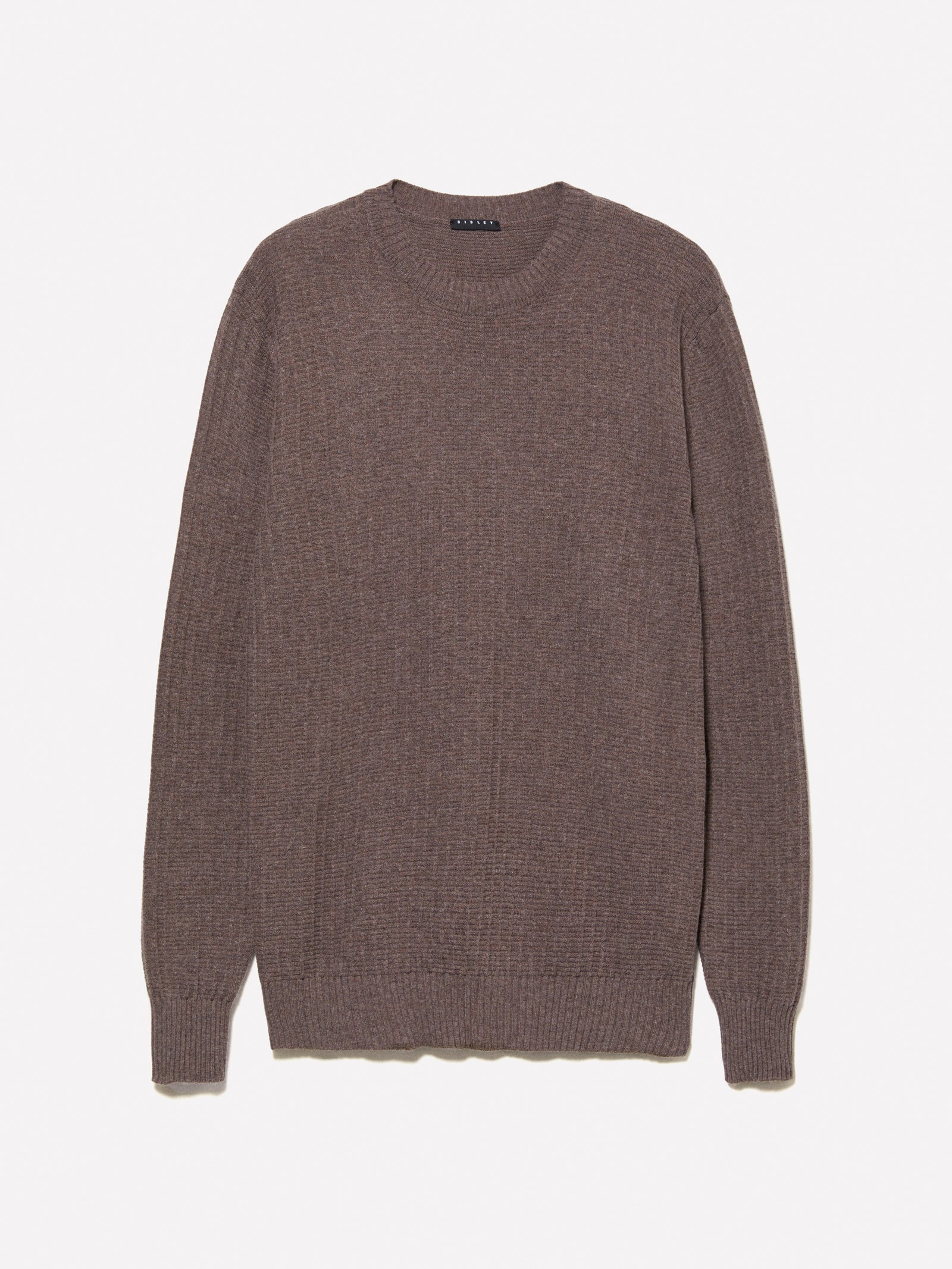 Maglia in punto 3D da uomo marrone | Sisley Outlet