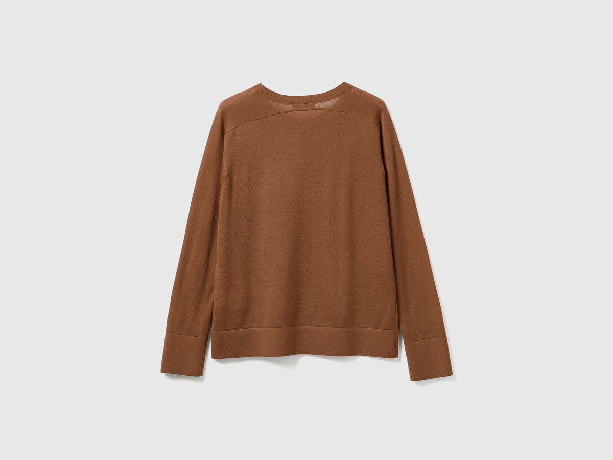 Maglia in pura lana Merino
