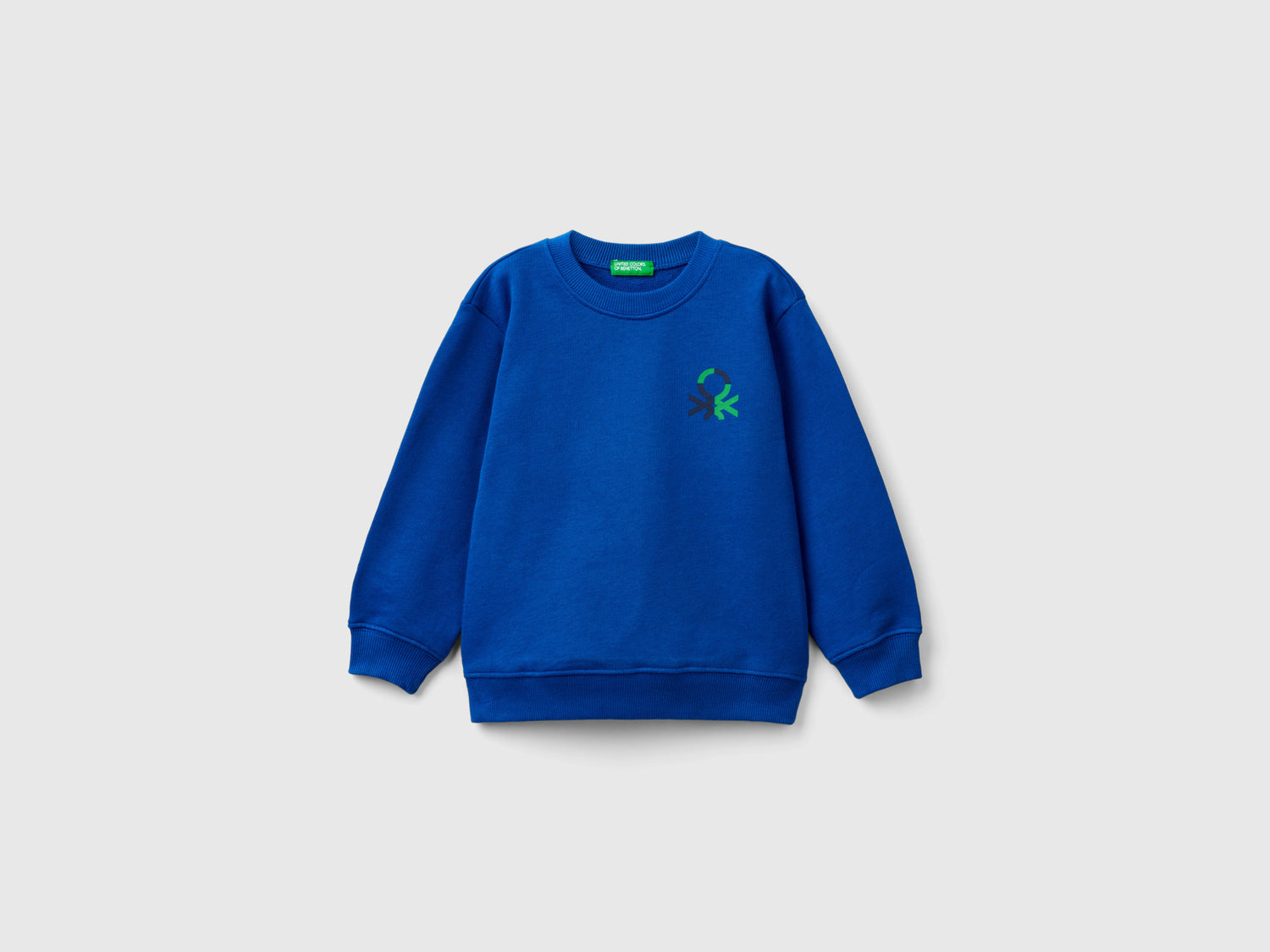 Felpa 100% cotone biologico da bimbo bluette | Benetton Outlet