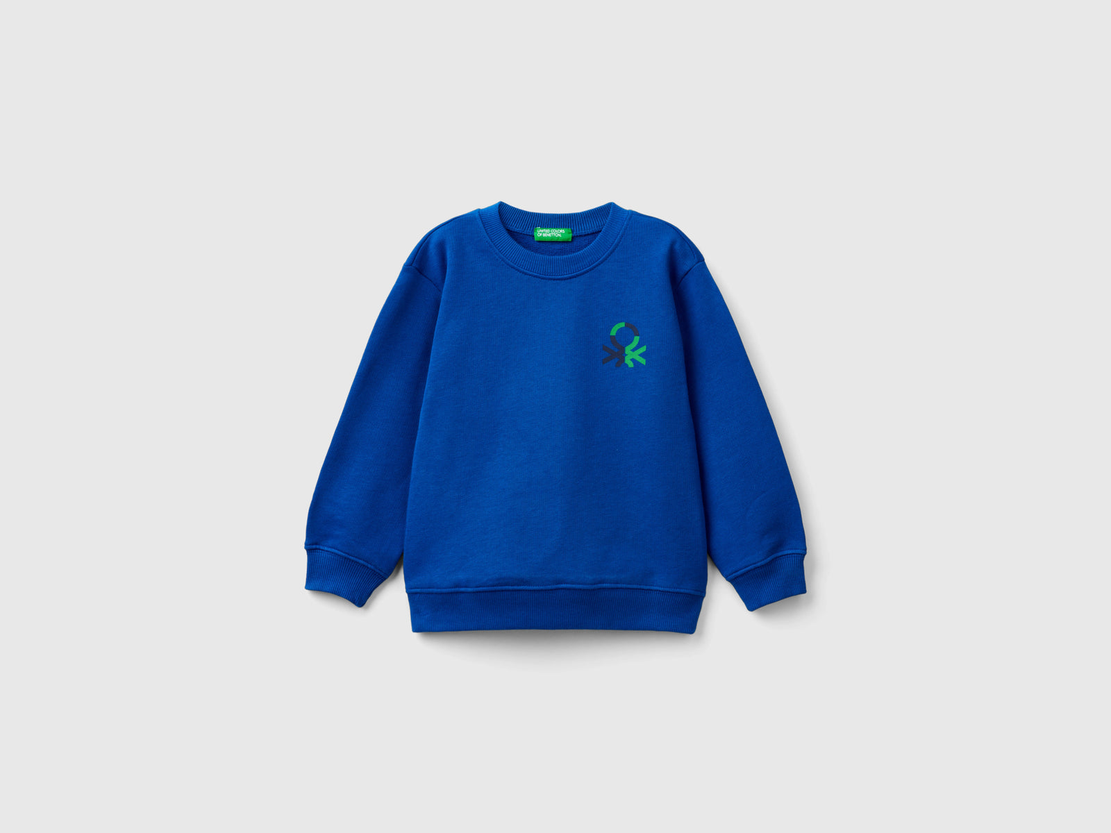 Felpa 100% cotone biologico da bimbo bluette | Benetton Outlet