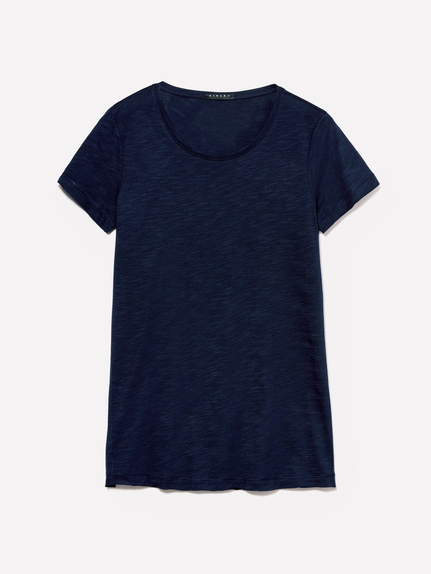 T-shirt con taglio a vivo da donna blu scuro | Sisley Outlet