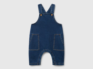 Salopette di jeans con tasche