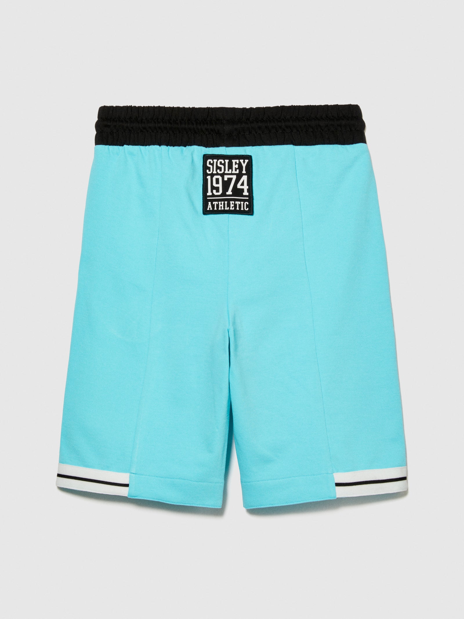 Bermuda in felpa da bambino bluette 2 | Sisley young Outlet