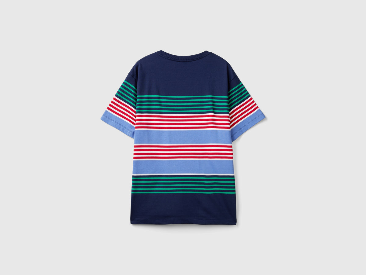 T-shirt relaxed fit a righe