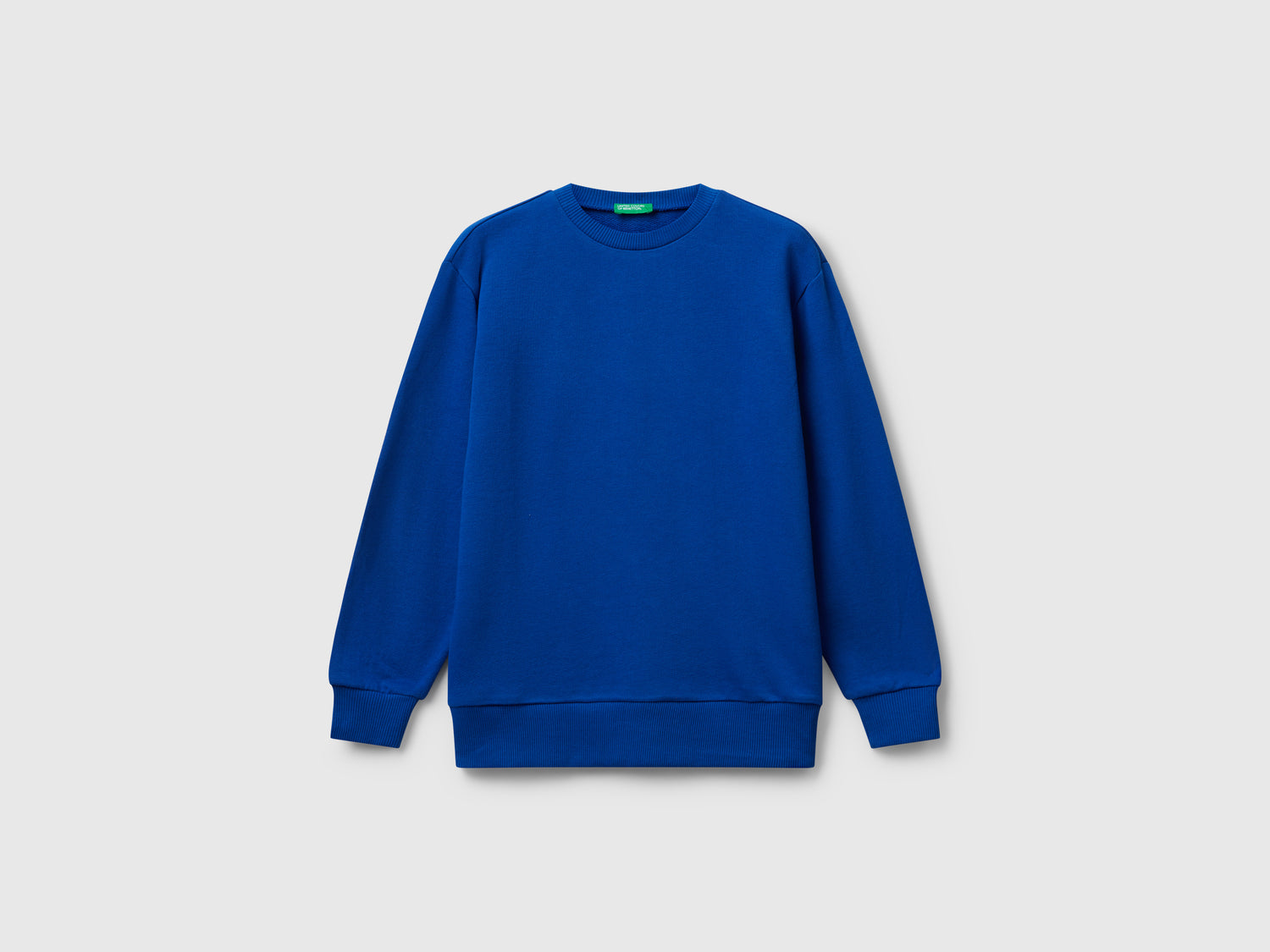 Felpa con stampa slogan da bambino bluette | Benetton Outlet