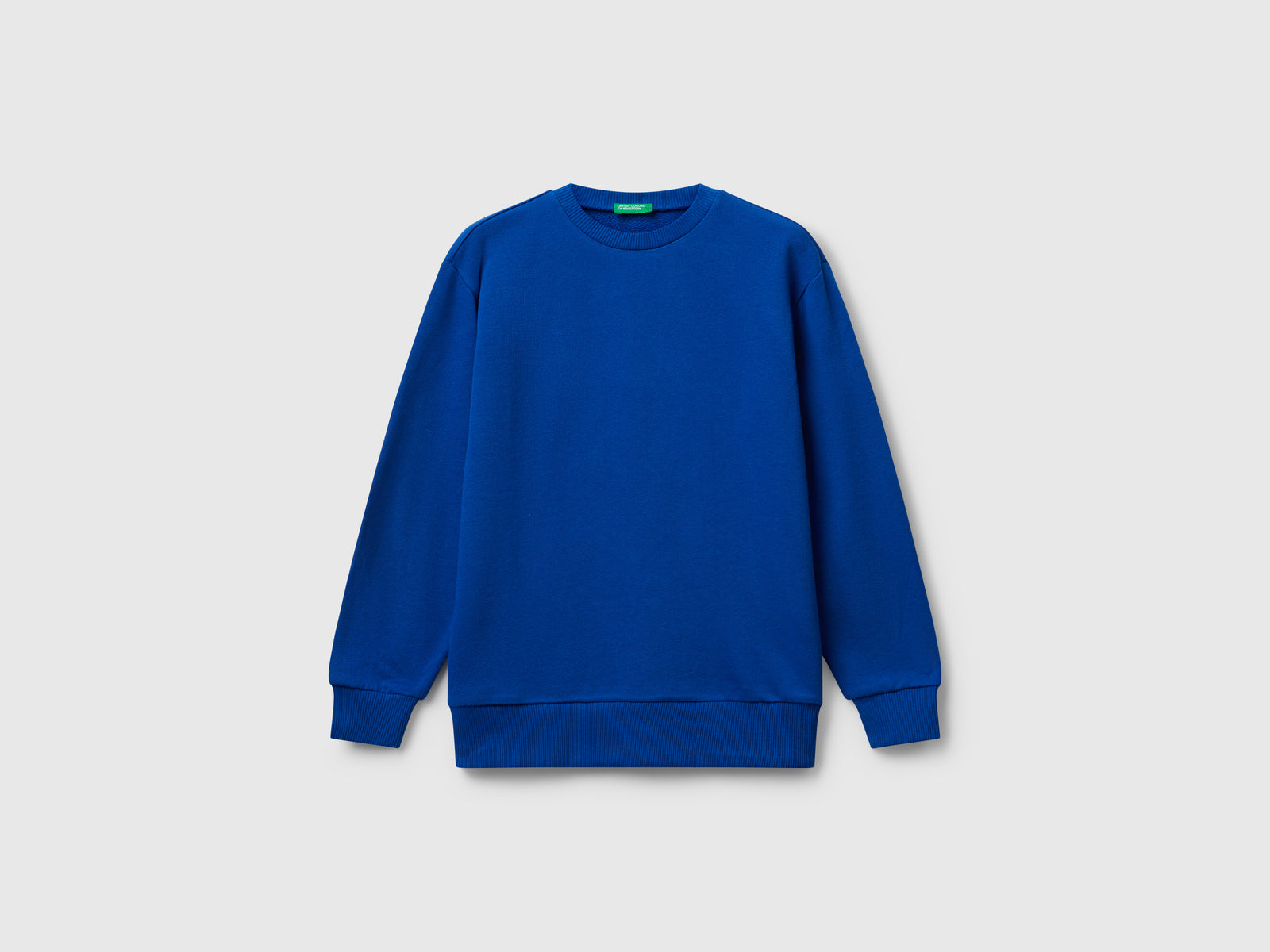 Felpa con stampa slogan da bambino bluette | Benetton Outlet