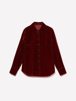 Camicia in velluto