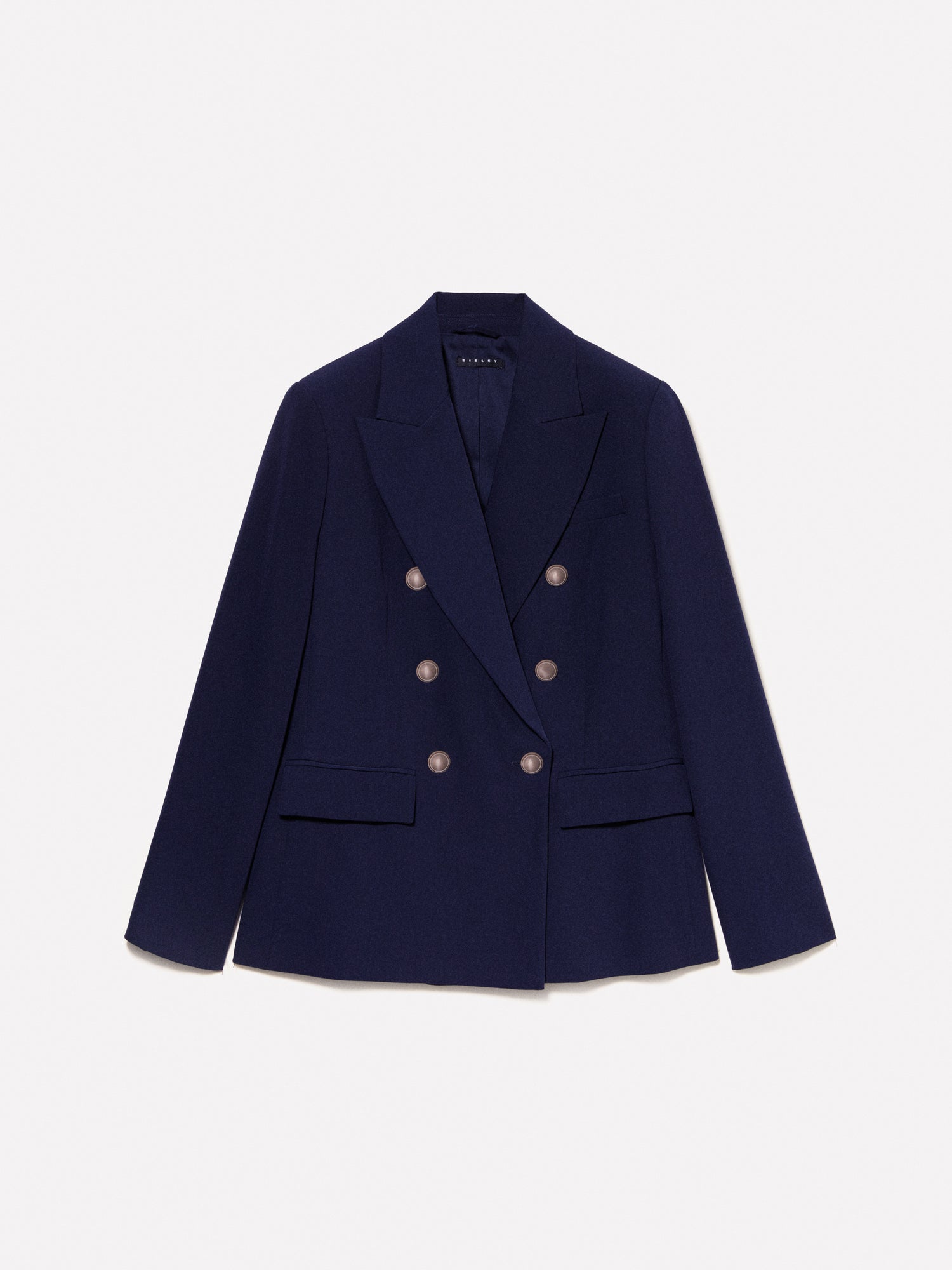 Blazer con bottoni gold da donna blu scuro | Sisley Outlet