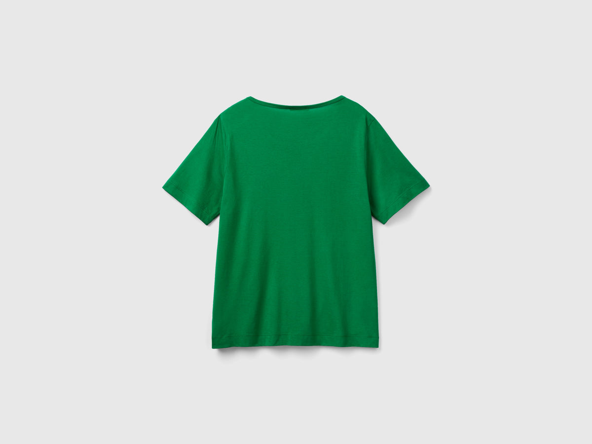 T-shirt bosco a manica corta