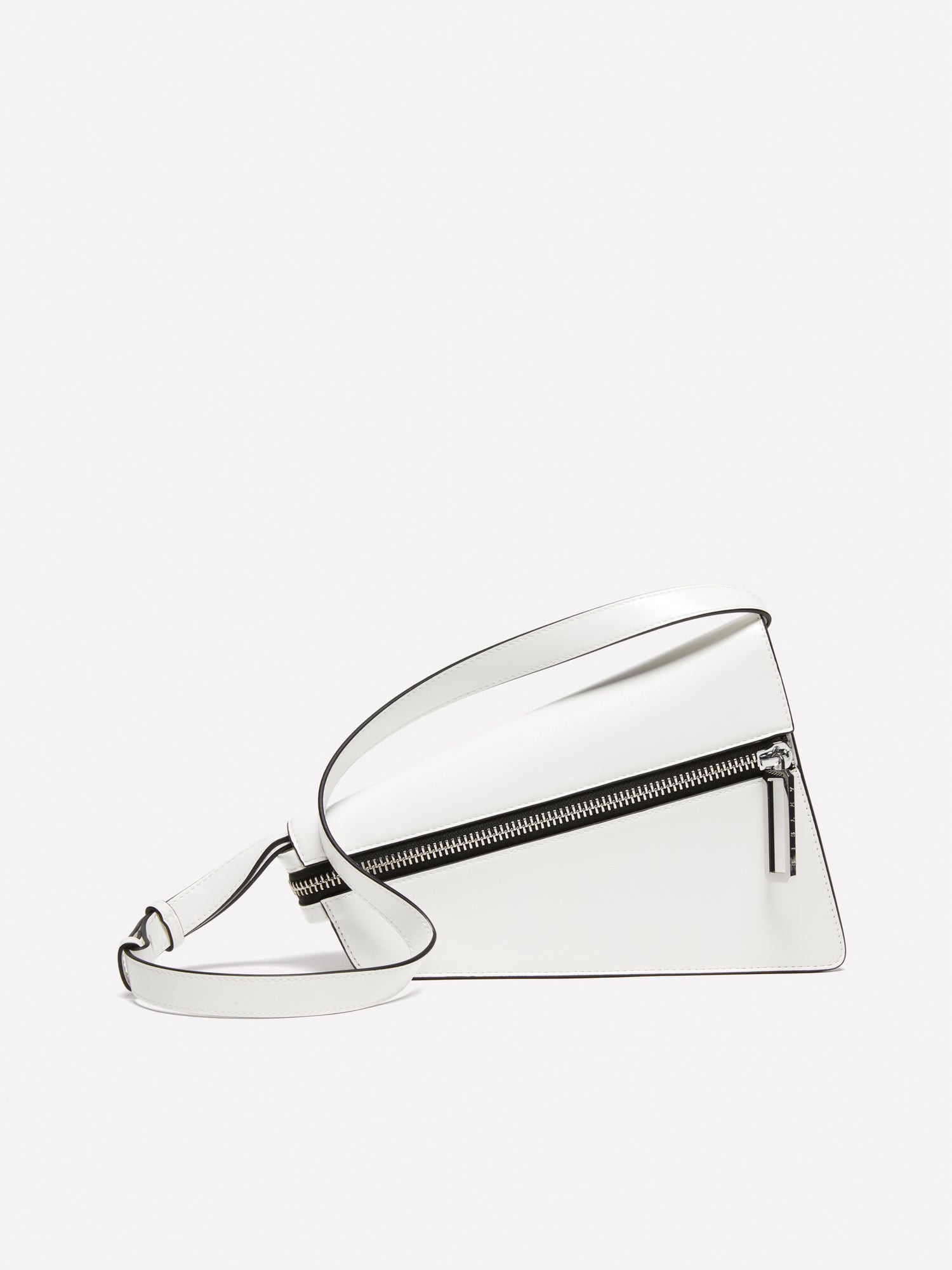 Borsa asimmetrica con tracolla da donna bianco | Sisley Outlet