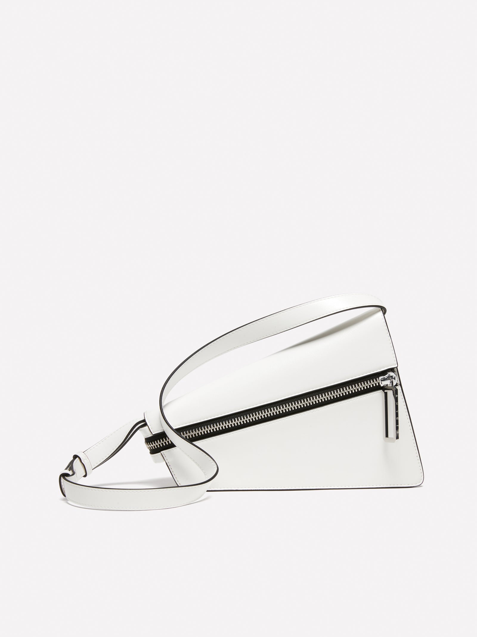 Borsa asimmetrica con tracolla da donna bianco | Sisley Outlet