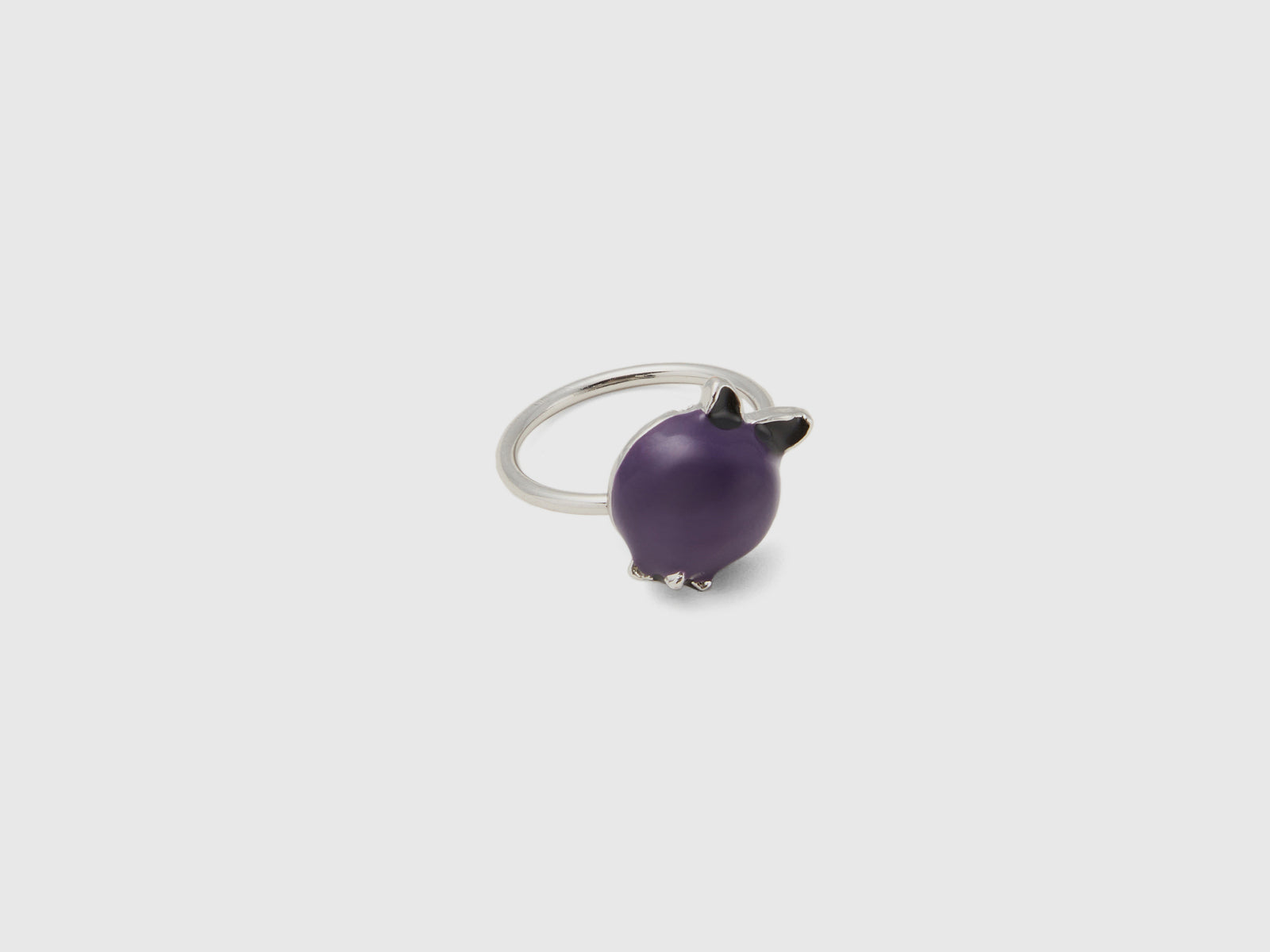 Anello con mirtillo viola da donna prugna 2 | Benetton Outlet