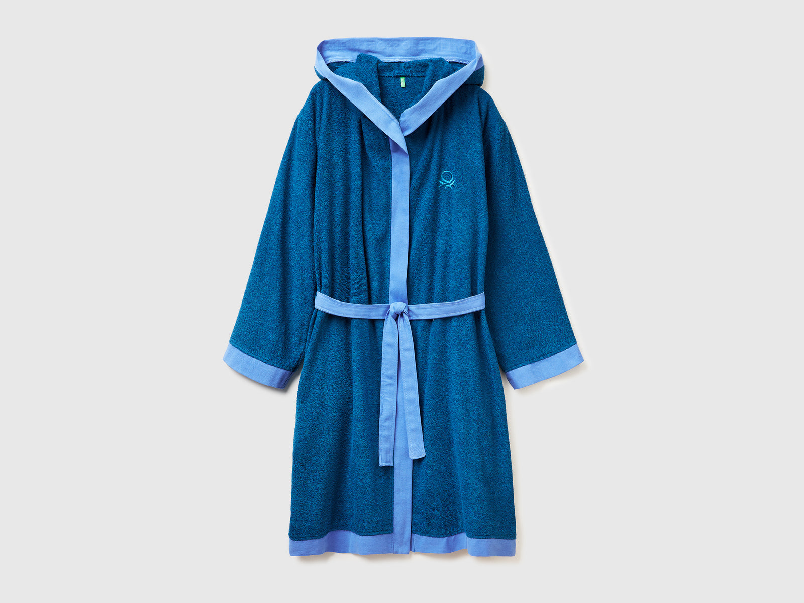 Accappatoio con logo da uomo avio | Benetton Outlet