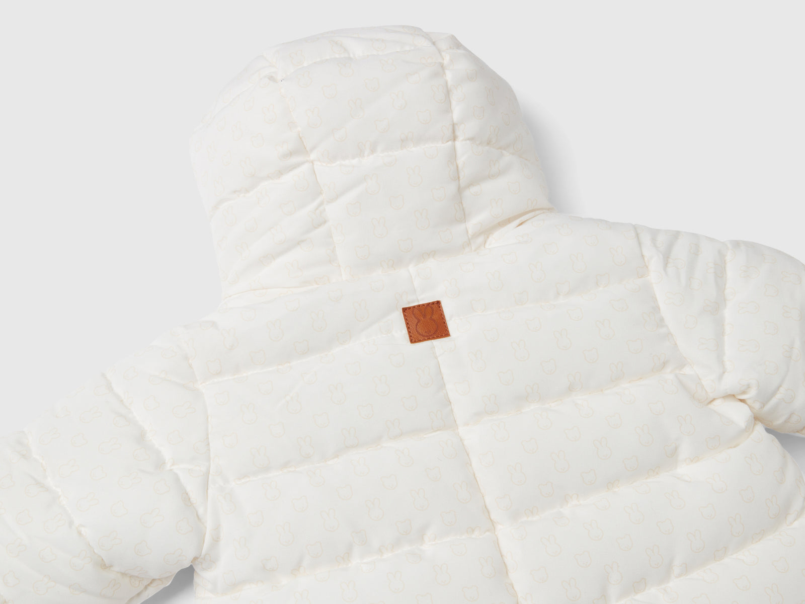 Tuta intera imbottita "Rain Defender" da neonato bianco panna 4 | Benetton Outlet