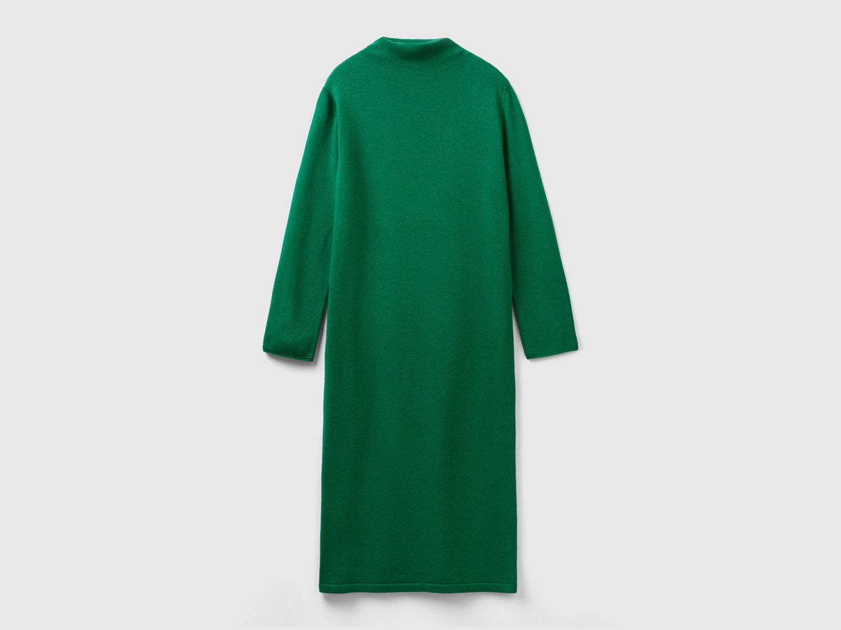 Vestito midi in misto cashmere