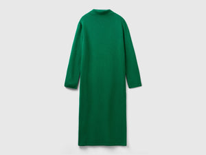 Vestito midi in misto cashmere
