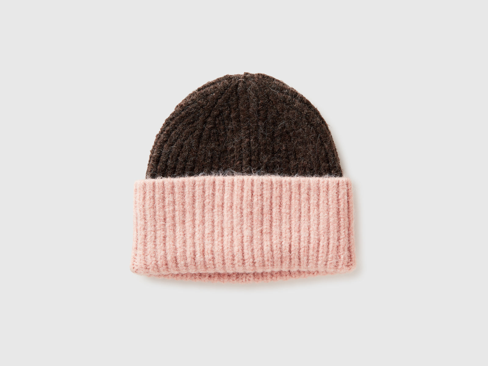 Cappello in misto lana da donna marrone | Benetton Outlet