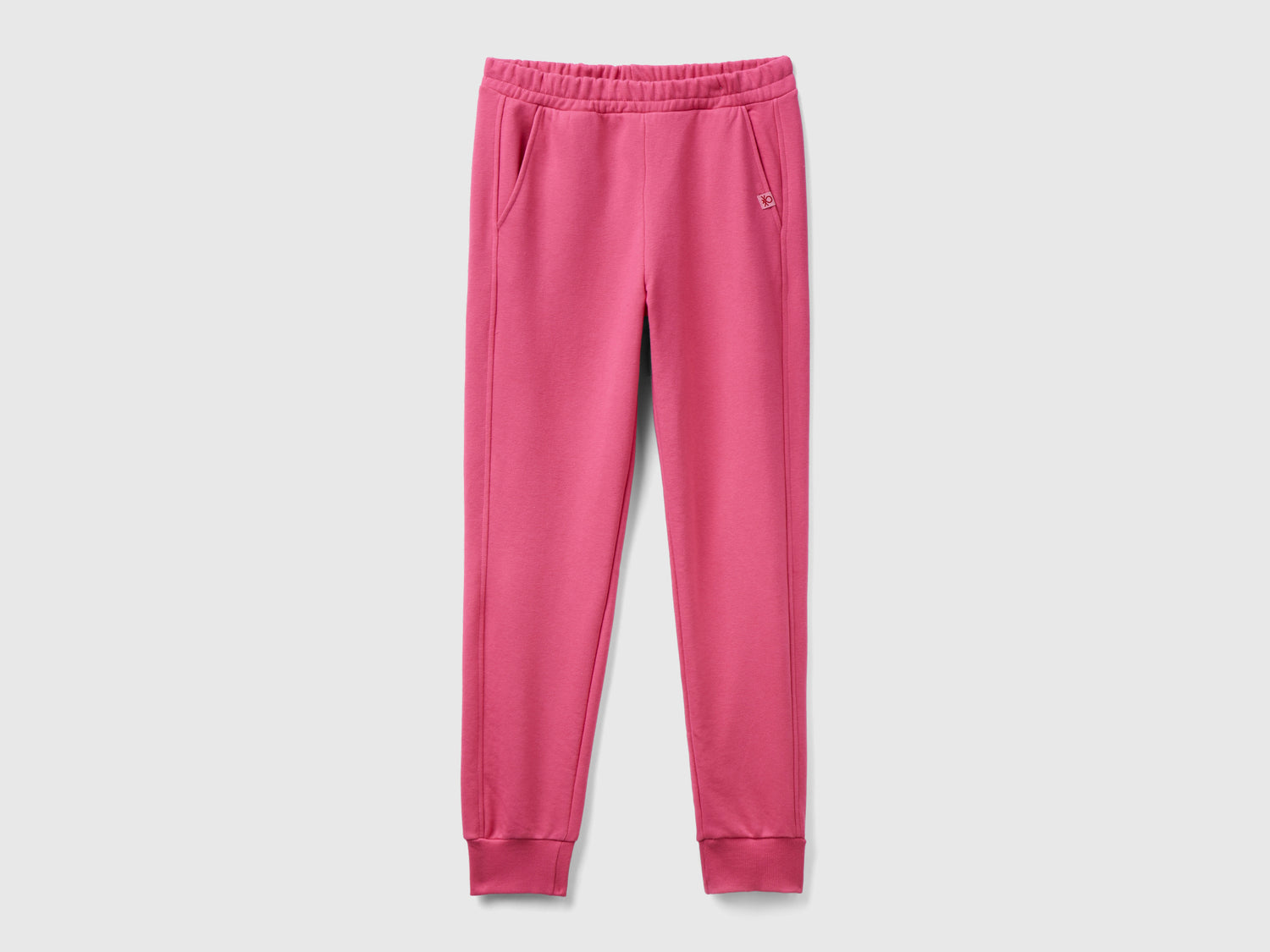 Joggers in felpa da donna fucsia | Benetton Outlet