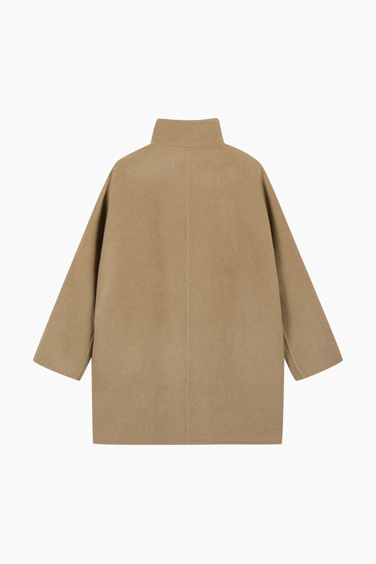 Cappotto con collo alto