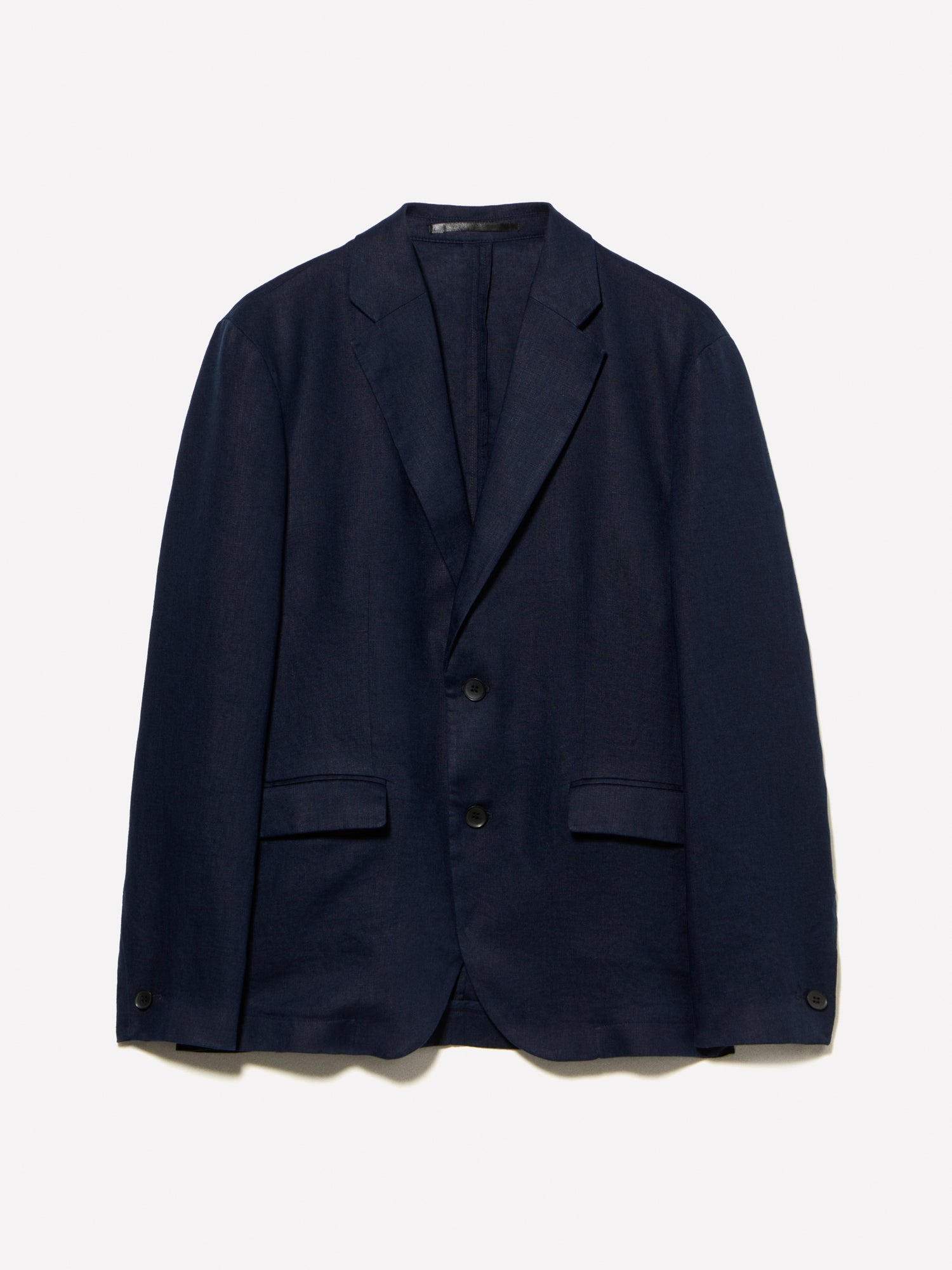 Blazer 100% lino da uomo blu scuro | Sisley Outlet