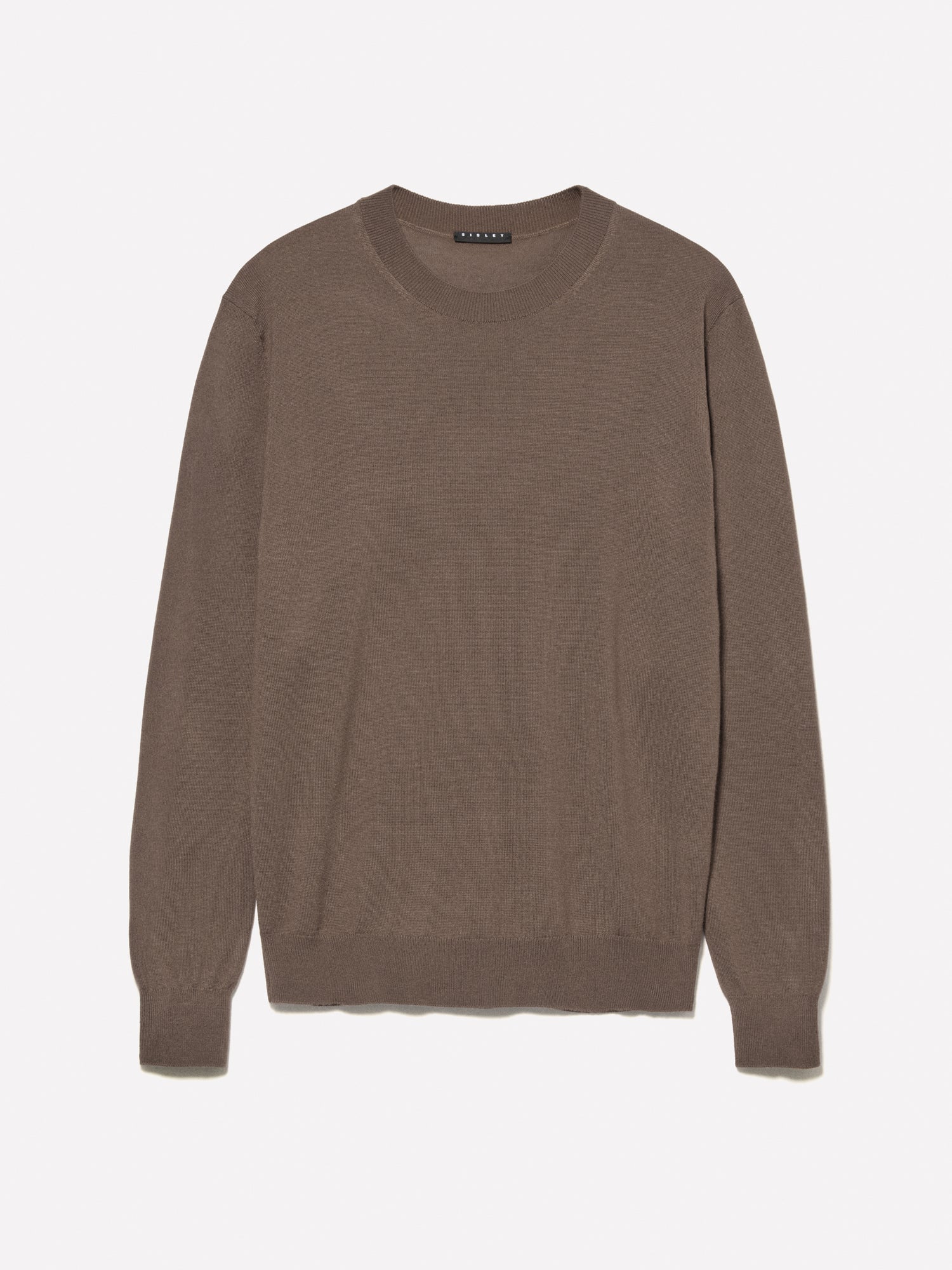 Maglia in misto lana da uomo marrone | Sisley Outlet
