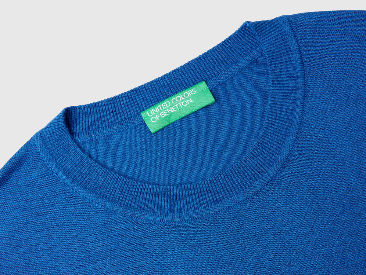 Maglia manica corta in misto seta