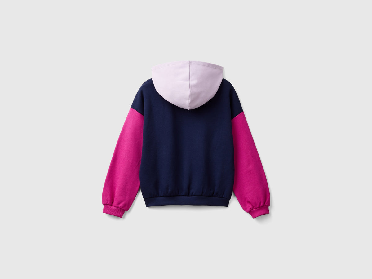 Felpa con cappuccio 100% cotone