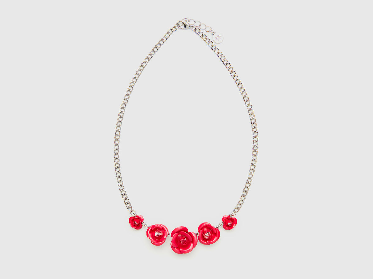 Collana con rose