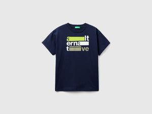 T-shirt manica corta in cotone bio