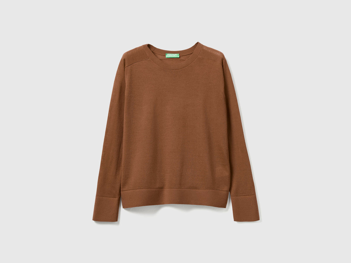 Maglia in pura lana Merino