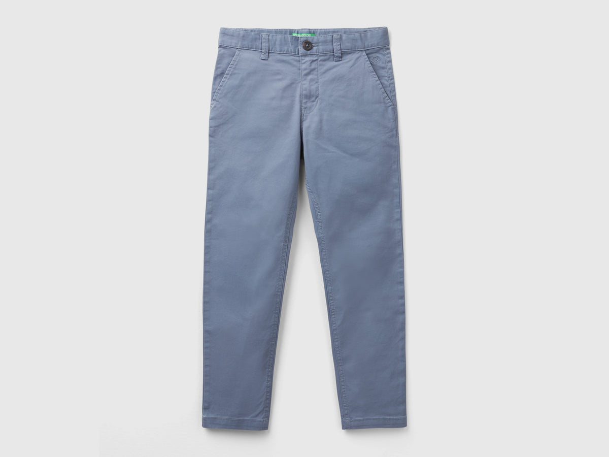 Chino slim fit in cotone stretch