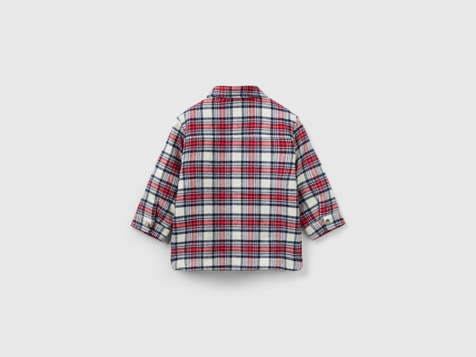 Giacca a quadri imbottita da bimbo multi-color 2 | Benetton Outlet
