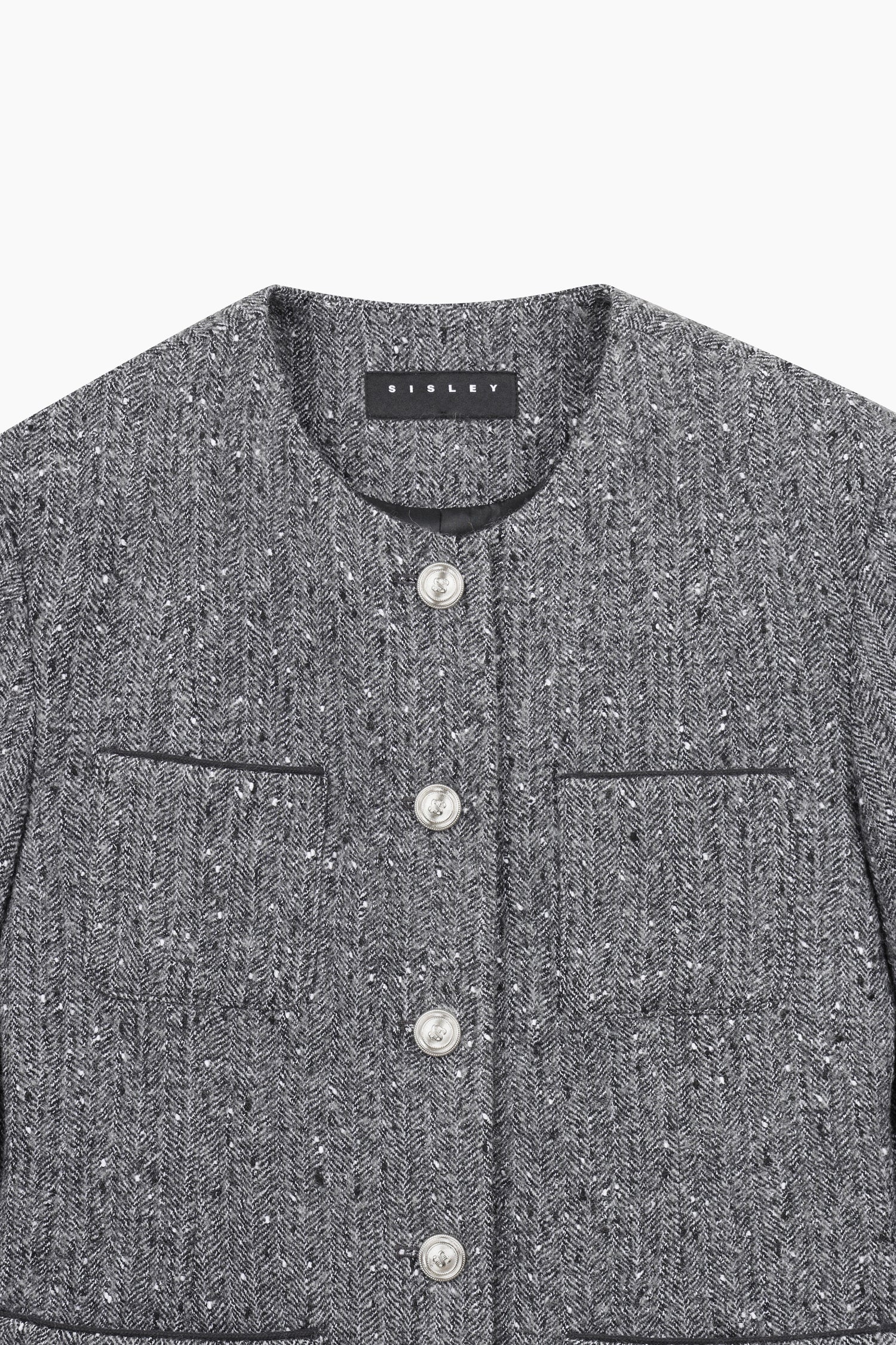 Giacca svasata da donna grigio 3 | Sisley Outlet