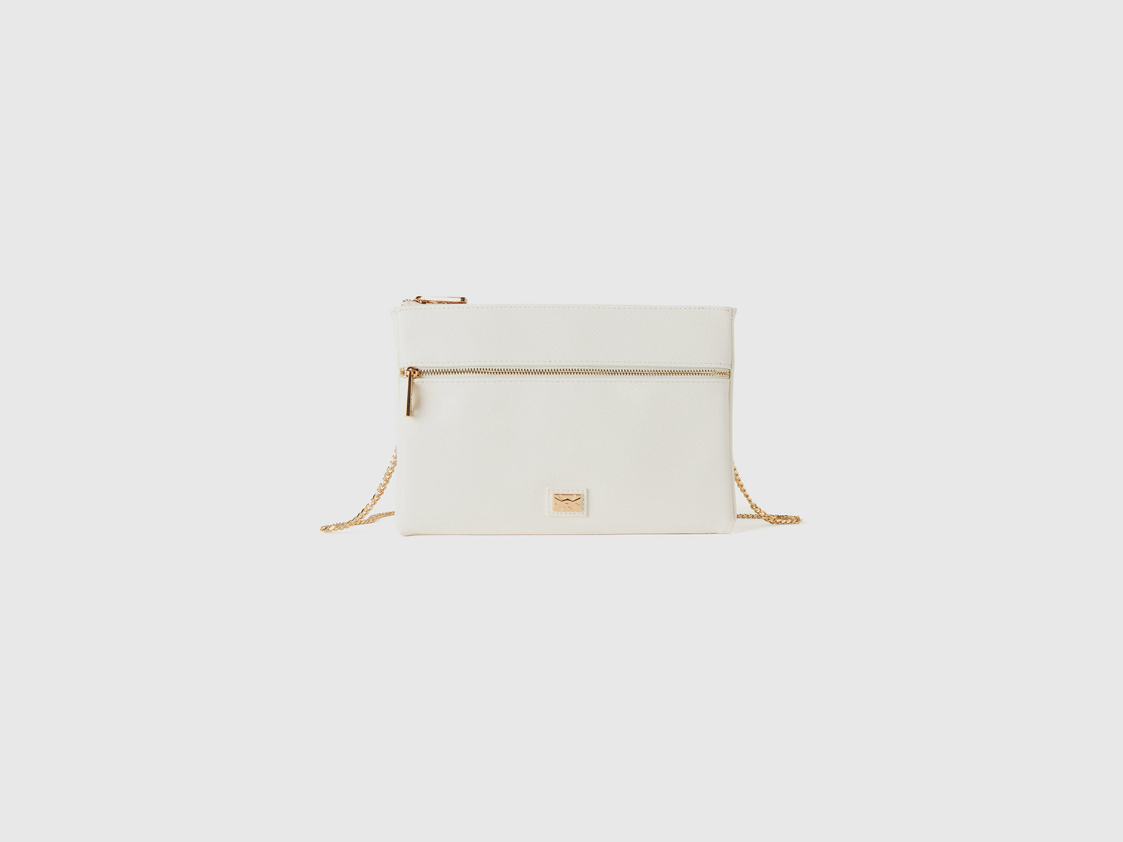 Shoulder pouch da donna bianco panna | Benetton Outlet
