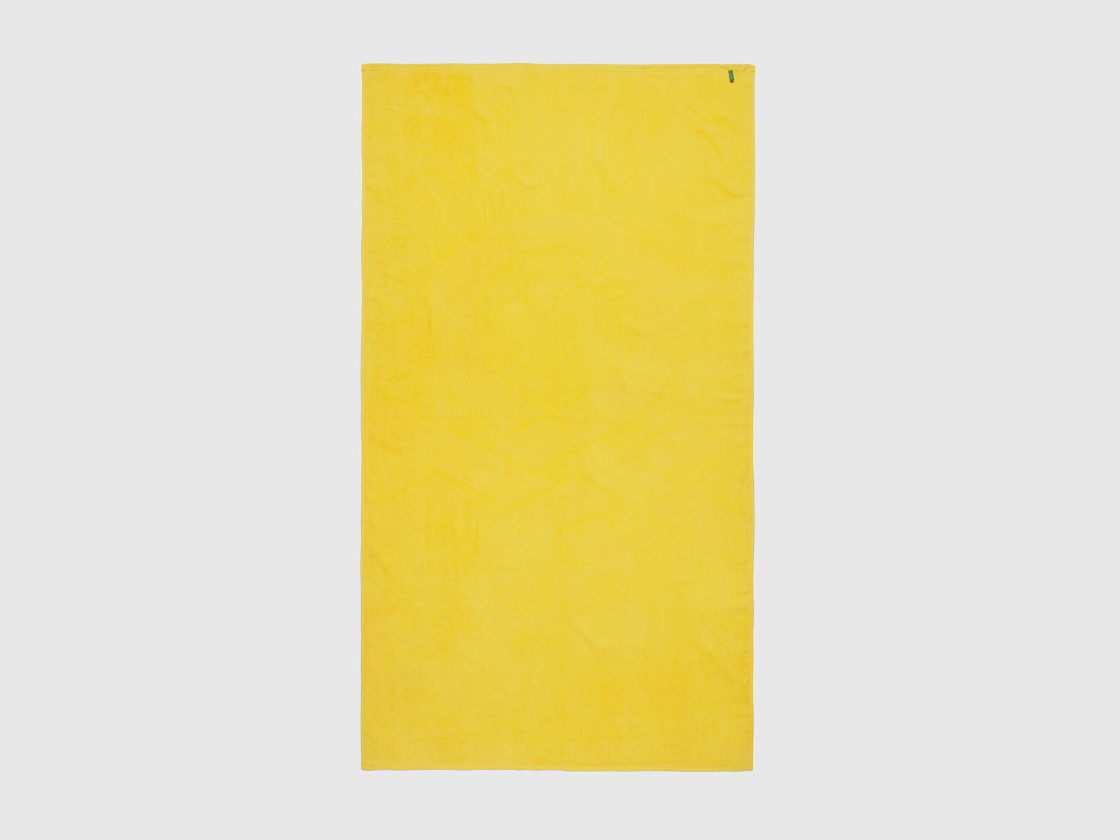 Telo mare in spugna da uomo giallo 2 | Benetton Outlet