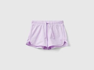 Shorts stile runner in cotone bio