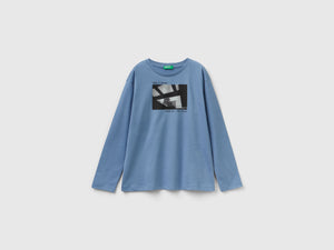 Calda t-shirt con stampa fotografica