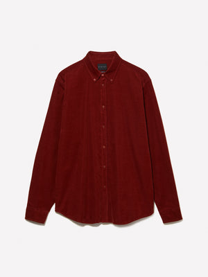 Camicia in velluto a costine