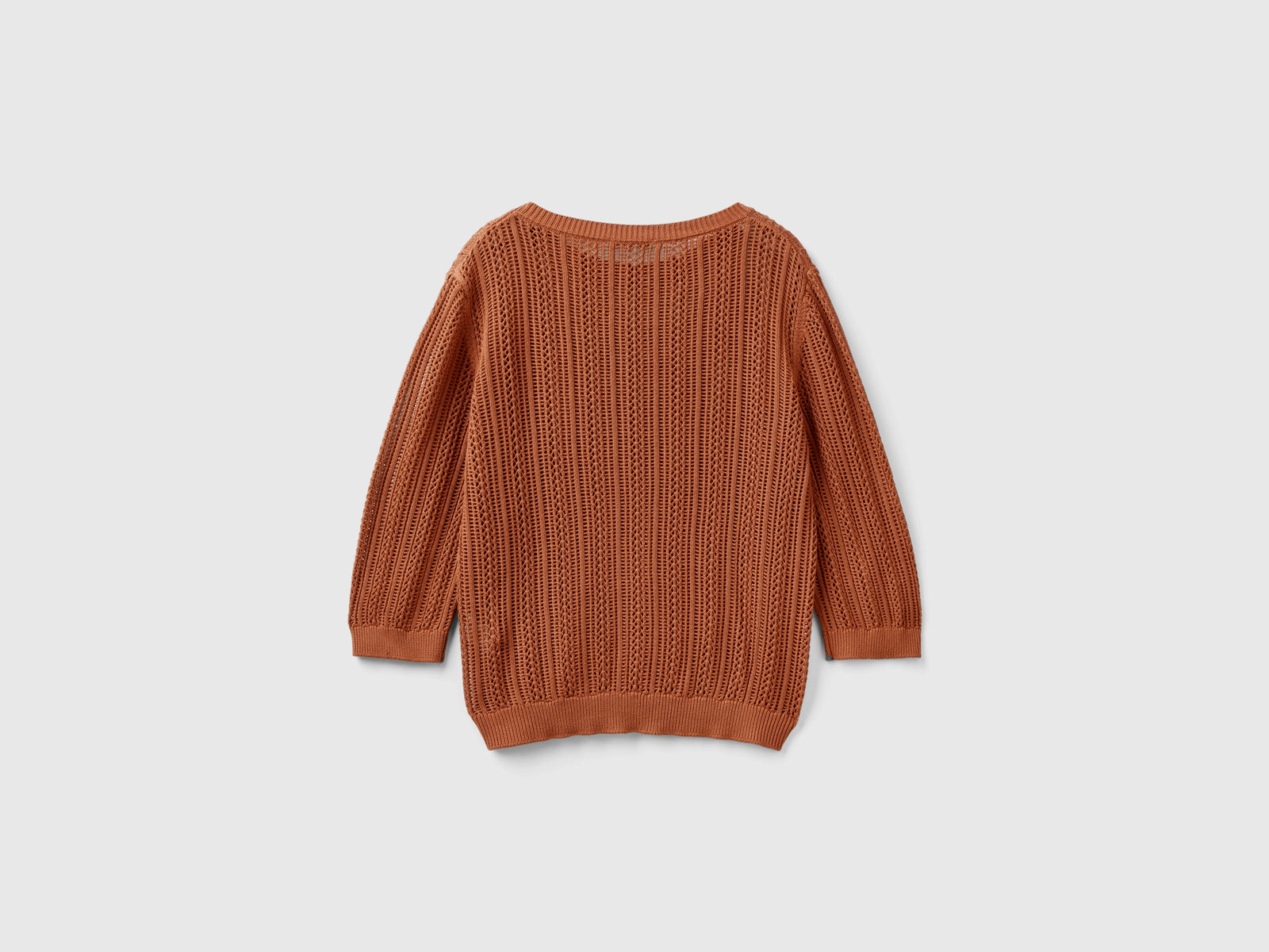 Maglia crochet da donna bruciato 2 | Benetton Outlet