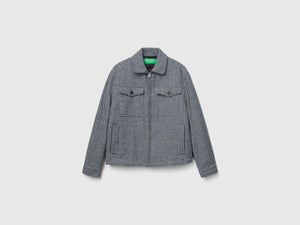 Giubbino imbottito pied de poule