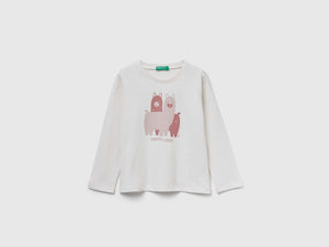 Maglietta regular fit con stampa