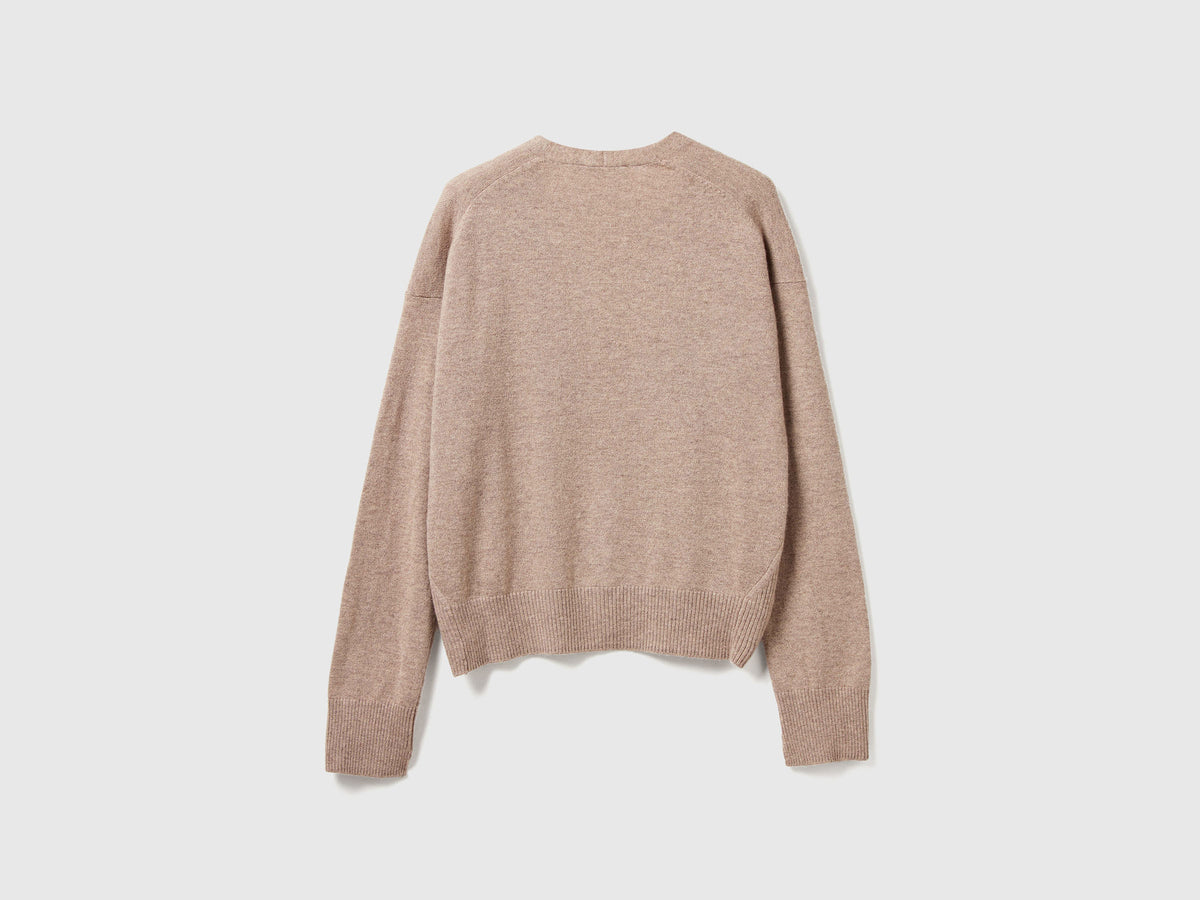 Cardigan in misto cashmere