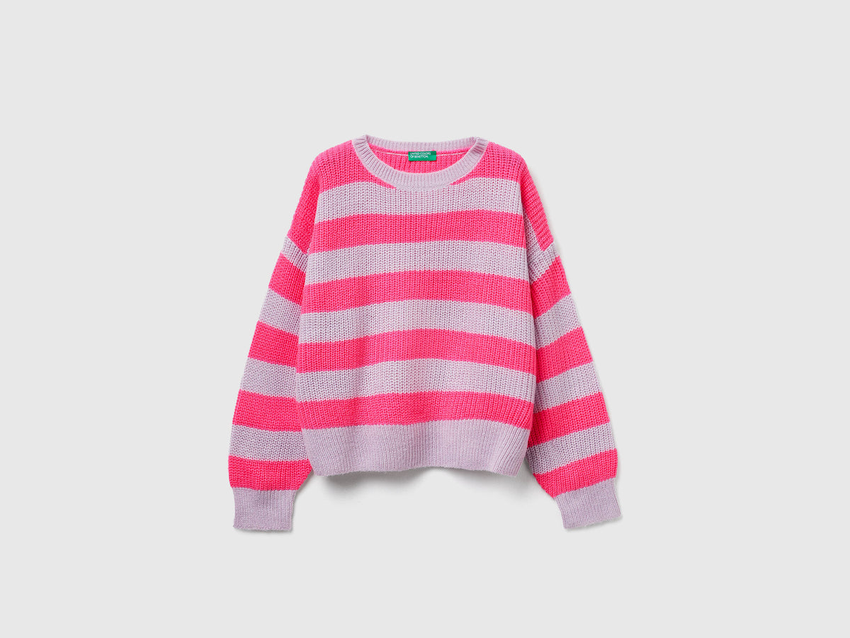 Maglione a righe