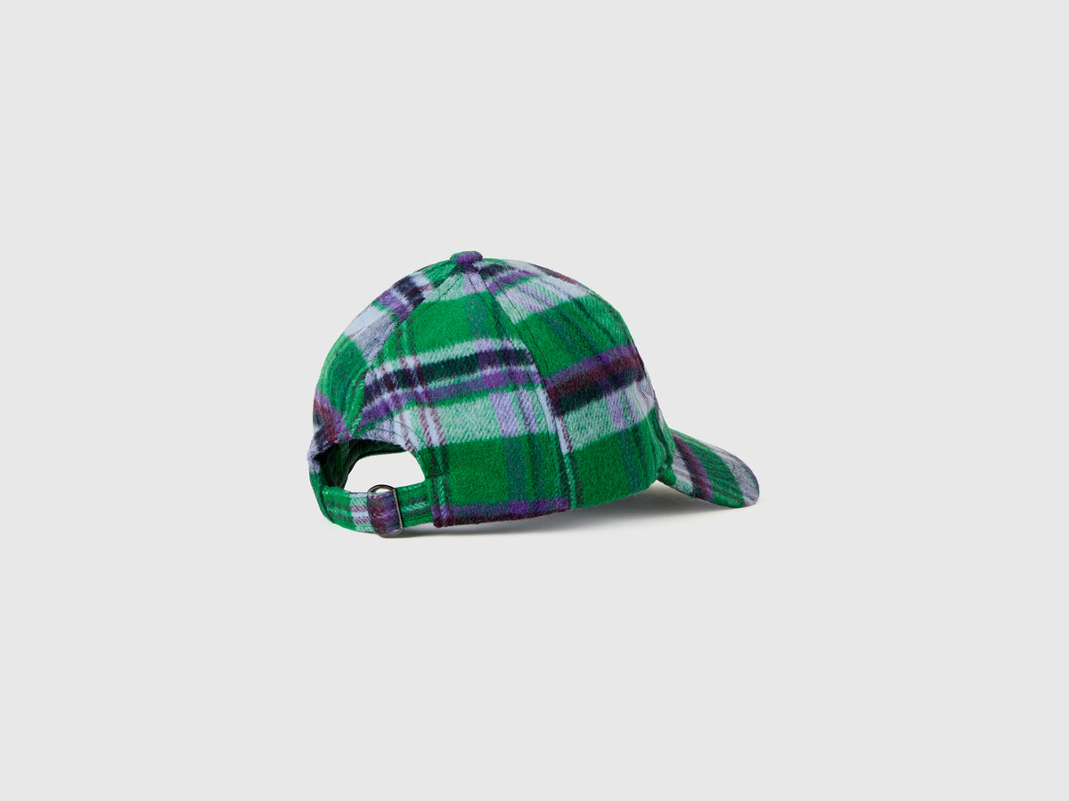 Cappellino baseball tartan